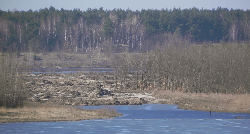 Grundbruch Tagebau Spreetal, Lausitzer Seenland